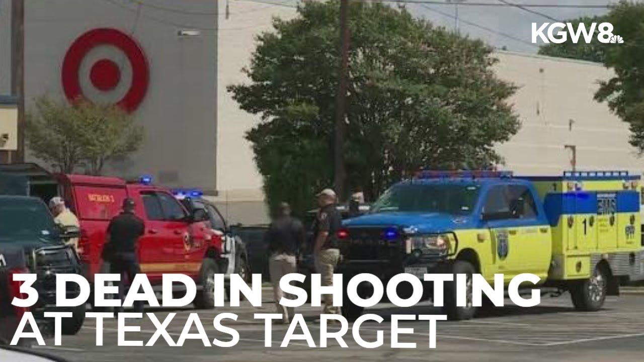 3 dead after shooting outside Texas Target - YouTube