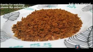 Serunding Ikan... rugi kalau tak buat..
