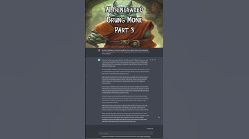 CHATGPT generated a Grung Monk backstory - Part 3 #dungeonsanddragons  #dnd #dndcharacters #chatgpt