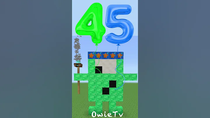 Skip Counting by 3s Numberblocks Minecraft #shorts