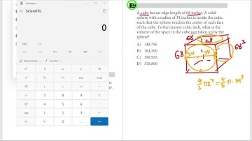 SAT | Test 8 Digital | Module 2 | Problem 22 - IN 30 SECONDS OR LESS