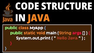 3. Structure of Java Program ||  Code Structure in Java for Beginner {SWAHILI}