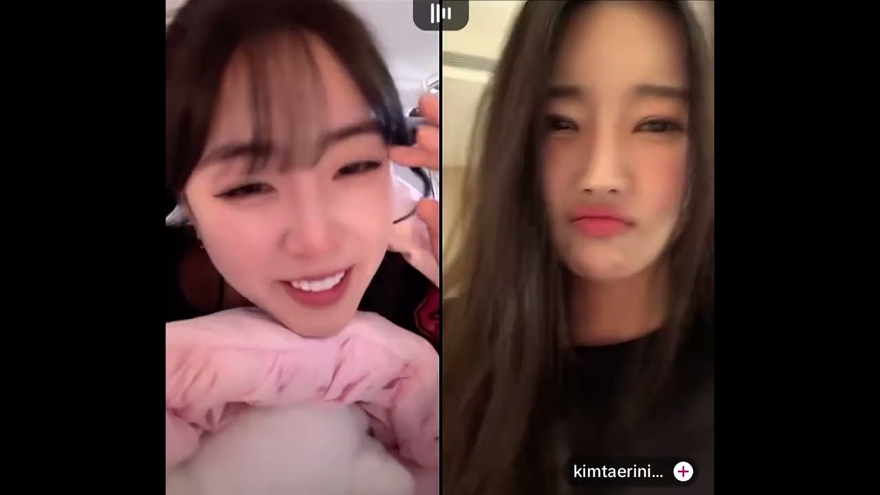 🐷2024-11-19 小安X泰琳 雖然不懂她們聊了什麼...但互動好好笑XD 你為什麼哭 金泰琳酒餽 #安芝儇 #金泰琳