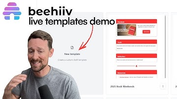 beehiiv live template demo - 7 berichten in 10 min