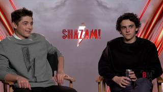 Asher Angel & Jack Dylan Grazer Interview - Shazam!