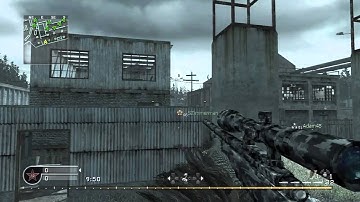 COD4 : AMAZING Cross Map No Scope Collateral
