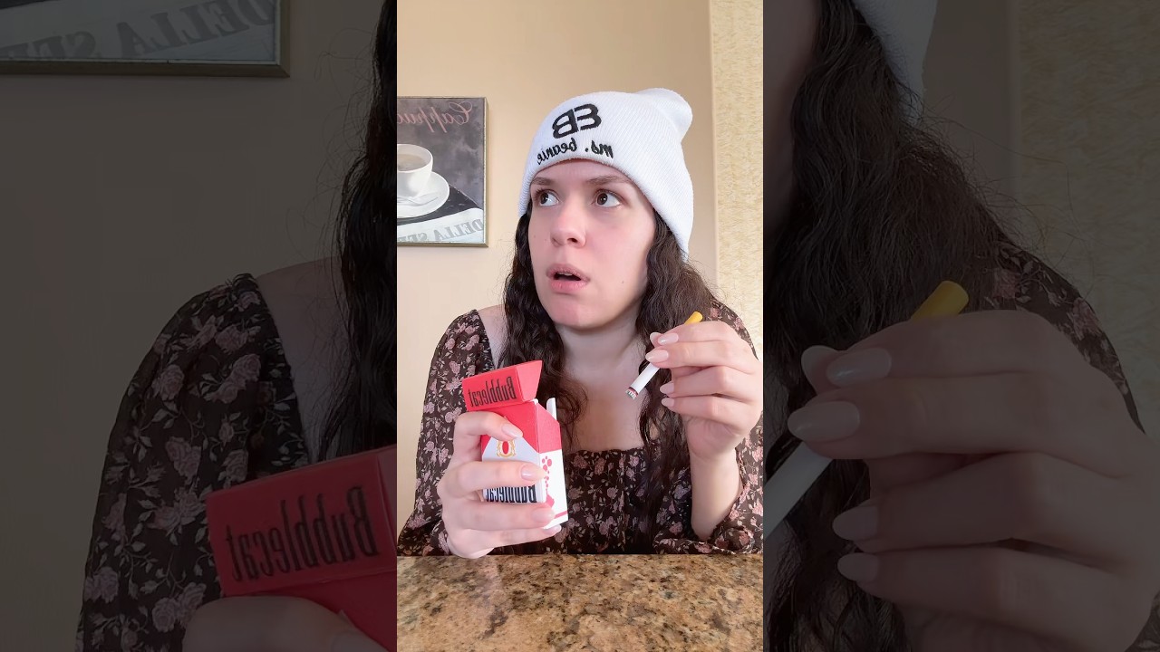 FAKE CIGARETTE PRANK ON MOM 