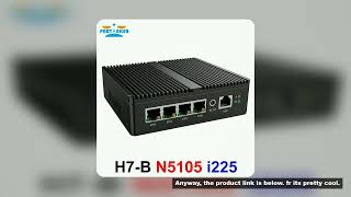 Partaker Mini PC N5105 N150 J4125 J6413 Soft Router 4 Intel I226 2.5G LAN PfSense Firewall Appliance screenshot 5