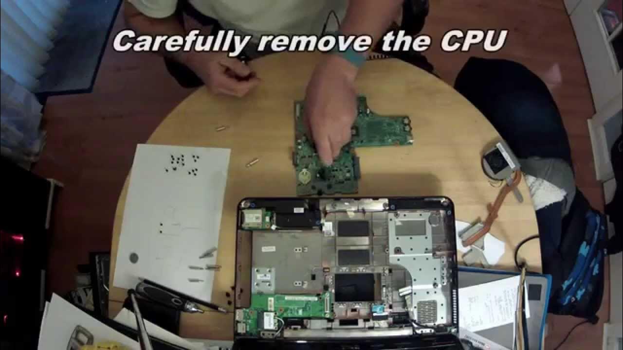 Tutorial DELL 7 Beep Error How to carry out a Laptop repair on a