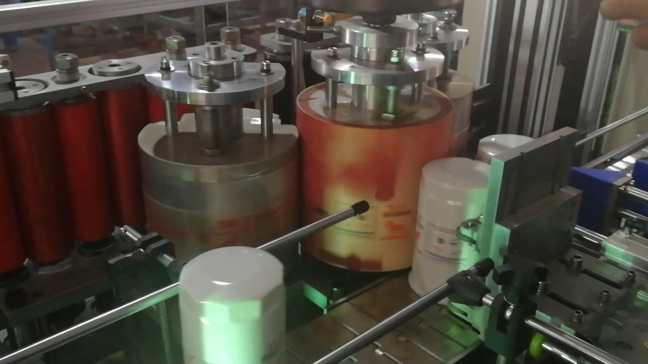 Oil Filter Printing machine YouTube