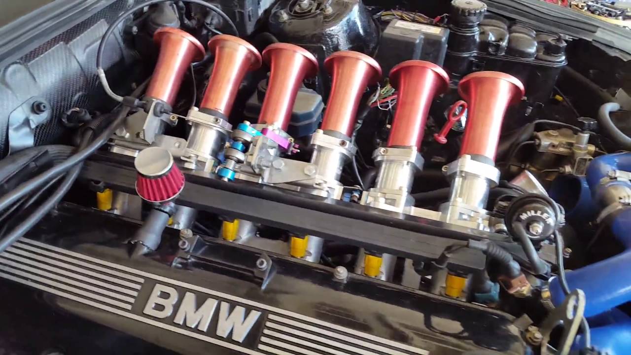 BMW m20b25 stroked to m20b31 - YouTube