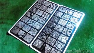 Born Pretty Store BP-L004 & BP-L005 Stamping Plates Review and Swatch.