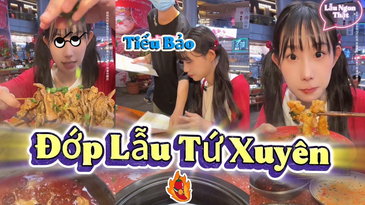 Hôm nay mình lại quay clips dài đi ăn Lẫu Tứ Xuyên #food #thanhdop #mukbang