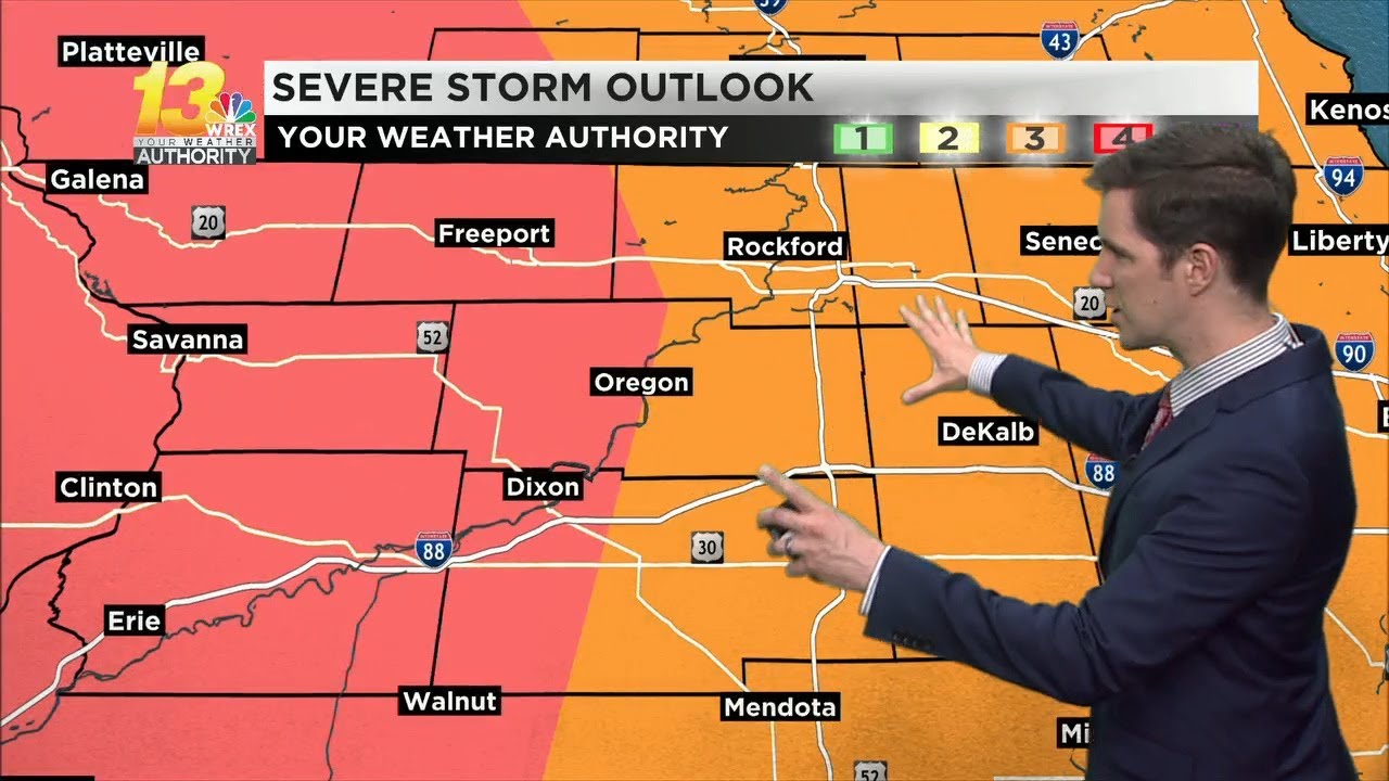 Severe weather threats remain high for this evening - YouTube