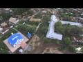 Полет над поселком Разночиновка, Астраханская Область. Квадрокоптер DJI Phantom 3 Professional.