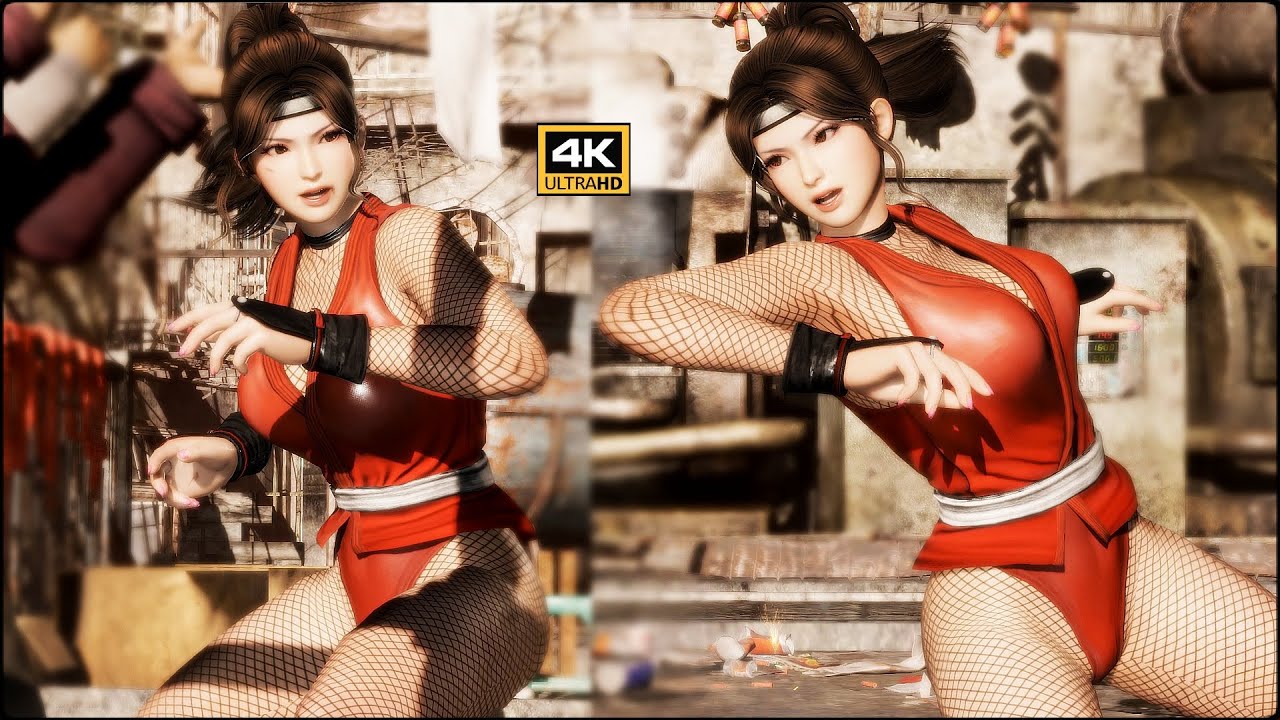 DOA 6 Kasumi Kunoichi Bad Dudes mod 4K - YouTube.