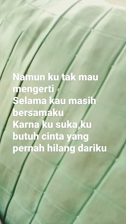 Lirik Lagu Tak Ada Logika - Agnes Monica