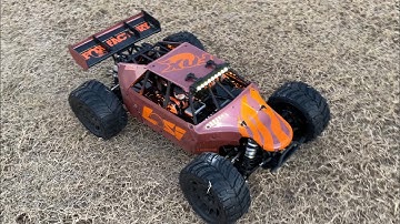LOSI DBXLE ON 12s 800KV SETUP PARK SHAKEDOWN