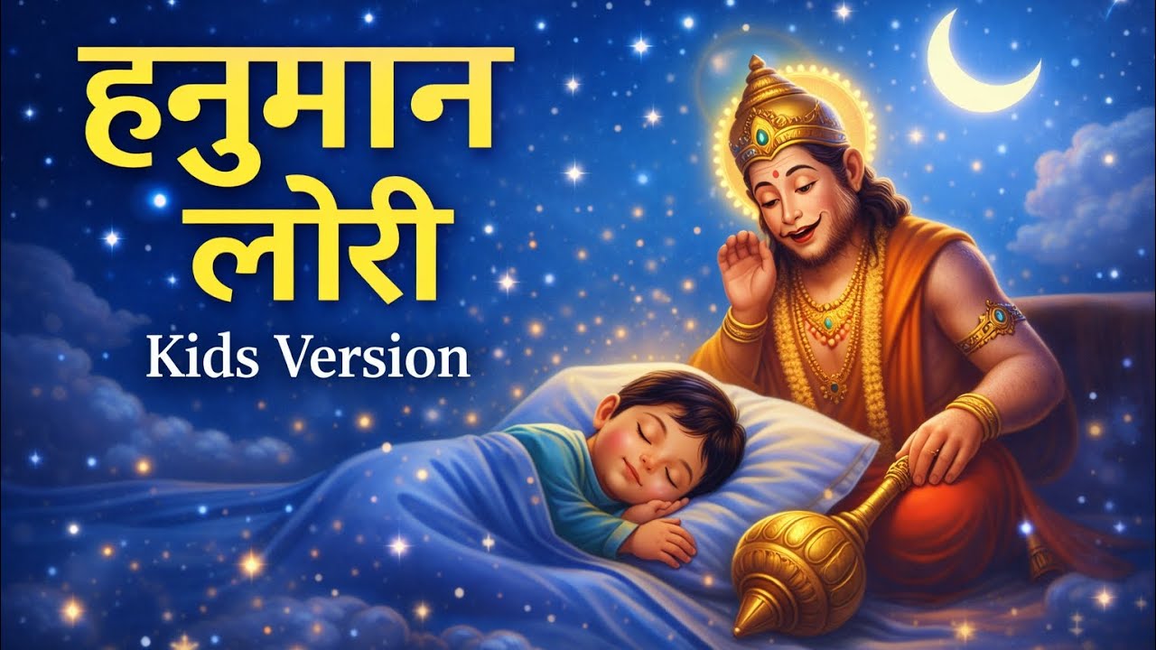 हनुमान लोरी | Kids Hanuman ji Lullaby in Hindi 👼👼