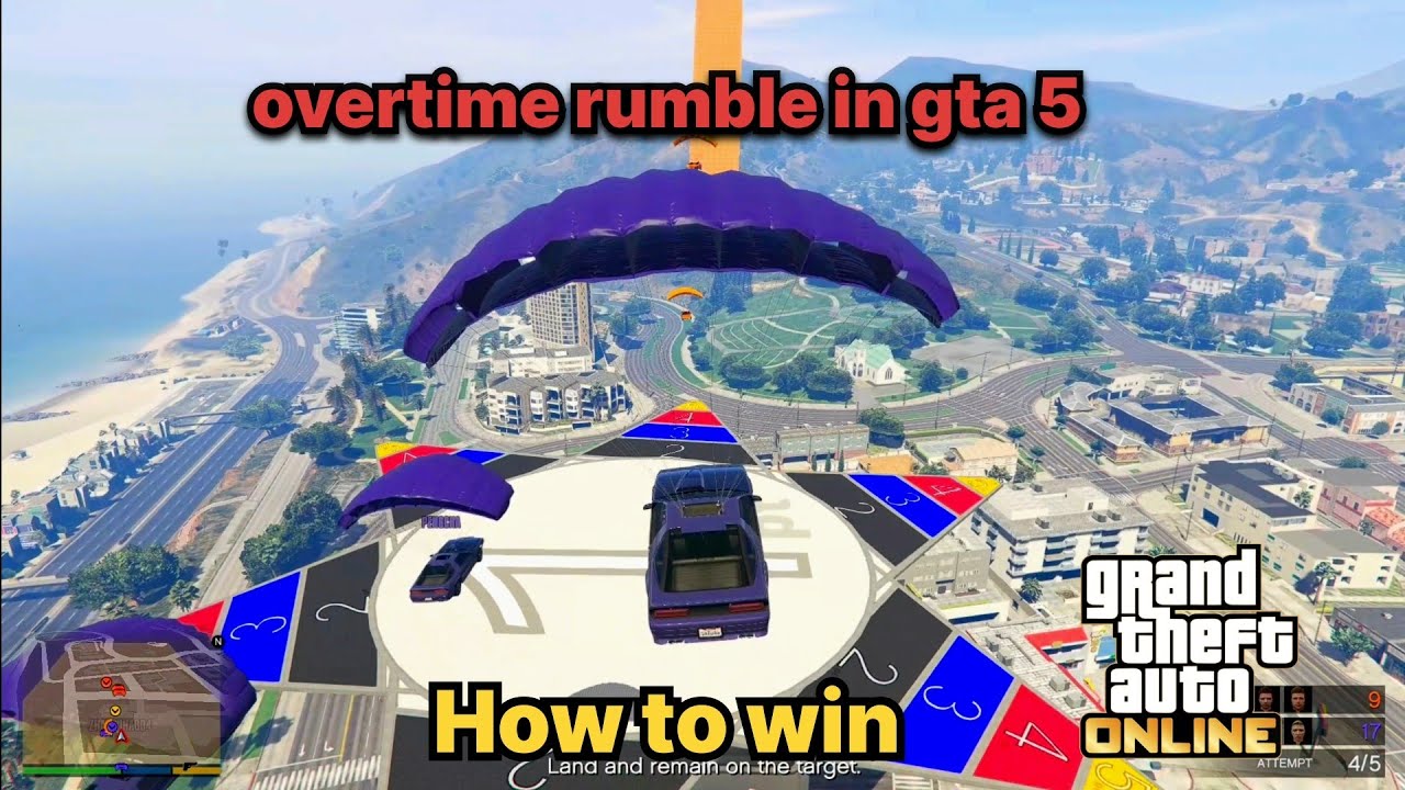 GTA 5 Online Overtime Rumble 2024 Ruiner 2000 Gta 5 Online YouTube 