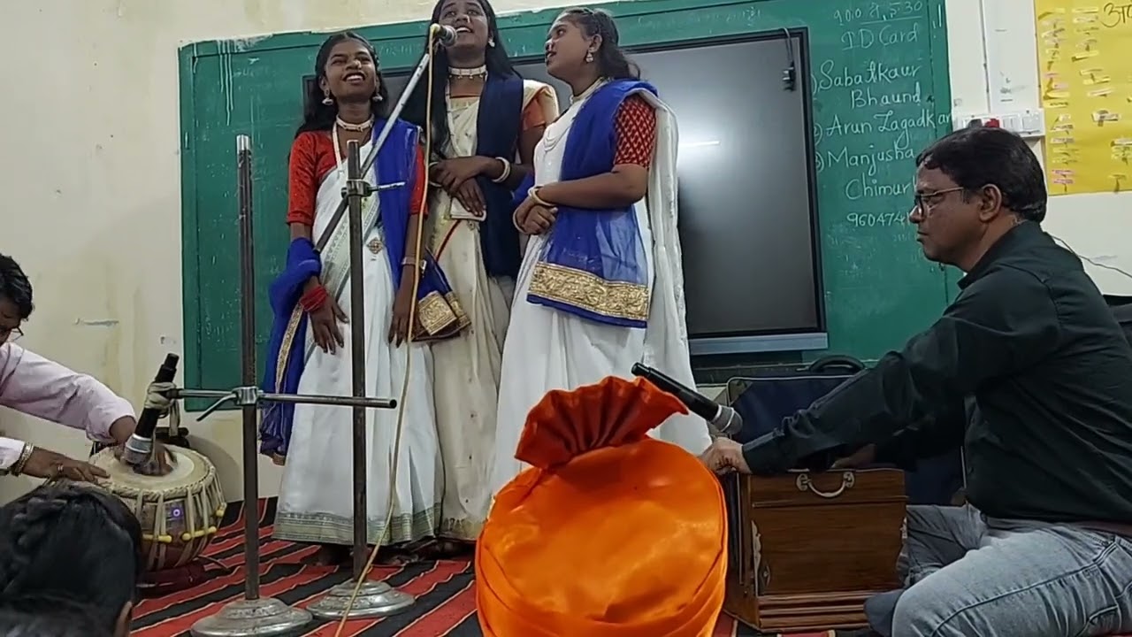 Sonyan Bharli Otee|Kala Utsav (District level)|Karmveer Vidyalaya & junior College, Yenbodi.