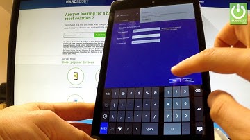 Set Up Password KIANO Intelect 8 - Windows Screen Lock in KIANO