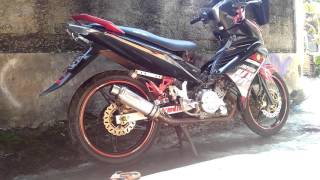 Jupiter MX knalpot yonk jaya