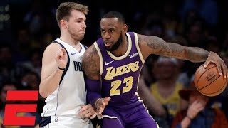 Lebron James 29 Points Lift Lakers To Win Vs. Mavericks Nba Highlights