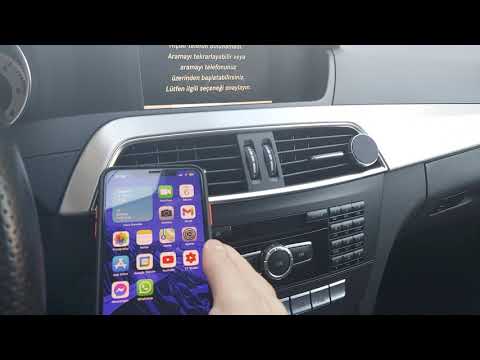 Video: IPhone'umu Mercedes'ime nasıl bağlarım?