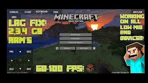 How To Remove Lag In Pojavlauncher 1.18.2!