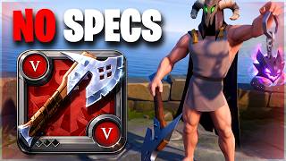 No Spec Battleaxe Solo PvP in the Open World | Albion Online