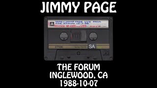 Jimmy Page - 1988-10-07 - Inglewood, Ca The Forum Audio