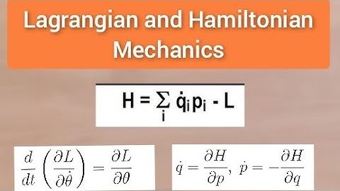 KSET / NET exam preparation Lagrangian and hamiltonian equations Classical mechanics