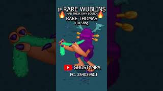 If RARE THWOK had their OWN SOUND (Wublin Island) [My Singing Monsters] #shorts