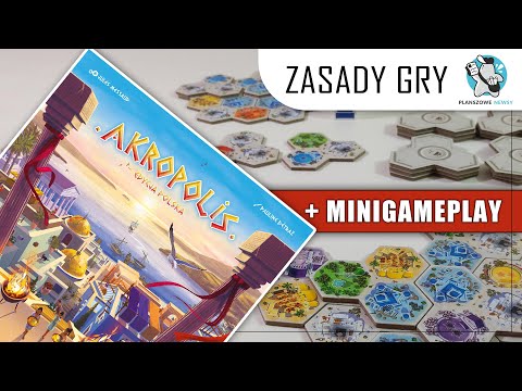 AKROPOLIS || Videoinstrukcja + minigameplay || Lucky Duck Games