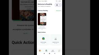 Read and learn a language with ReadAlly 📚ReadAlly on android, #reading #learning #students #books
