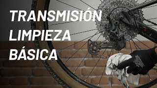 LIMPIEZA BÁSICA DE LA TRANSMISIÓN DE BICICLETA 2.0