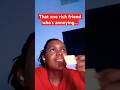 That rich friend who's annoying😂#funny #relatable #viralcomedy #feedshorts #friends #yt #shorts