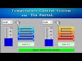 PLC Training || Tia PortaL || 01-Temperature Control System