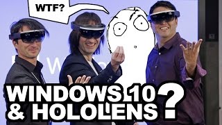 Windows 10 for free & HoloLens! Is this Microsoft's 'comeback' (Wolfenstein HD gamplay/commentary)