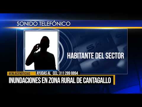 Inundaciones en Zona rural de cantagallo