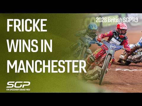 Fricke Wins As Zmarzlik Crashes | 2026 BritishSGP R3 | FIM Speedway Grand Prix