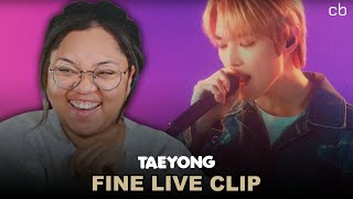 TAEYONG 'FINE' Live Clip | Reaction