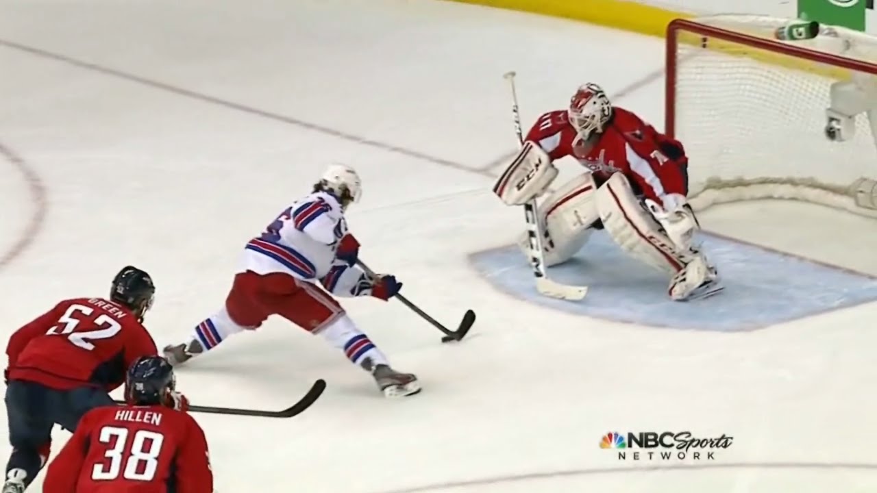 Mats Zuccarello breakaway goal vs WSH (First playoff goal) 05/13/2013