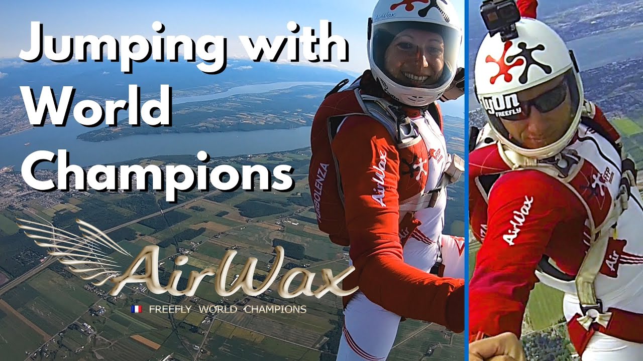 Jumping with Greg Crozier & Karine Joly - FreeFly Champions