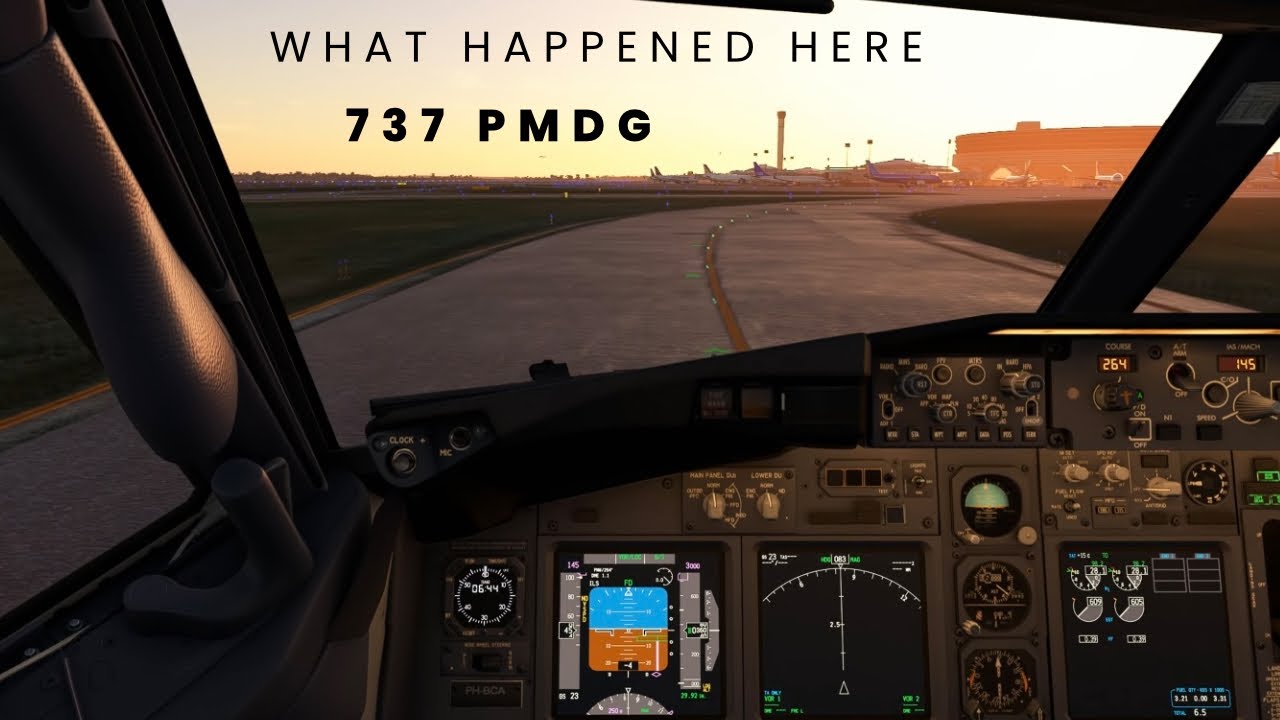 What’s going on in Paris? MS flight simulator PMDG 737 - YouTube
