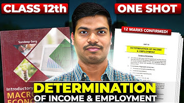 AD- AS | ONE SHOT REVISION & NUMERICALS | 12 MARKS FIXED | CLASS 12 MACRO ECONOMICS BOARD EXAM 2026