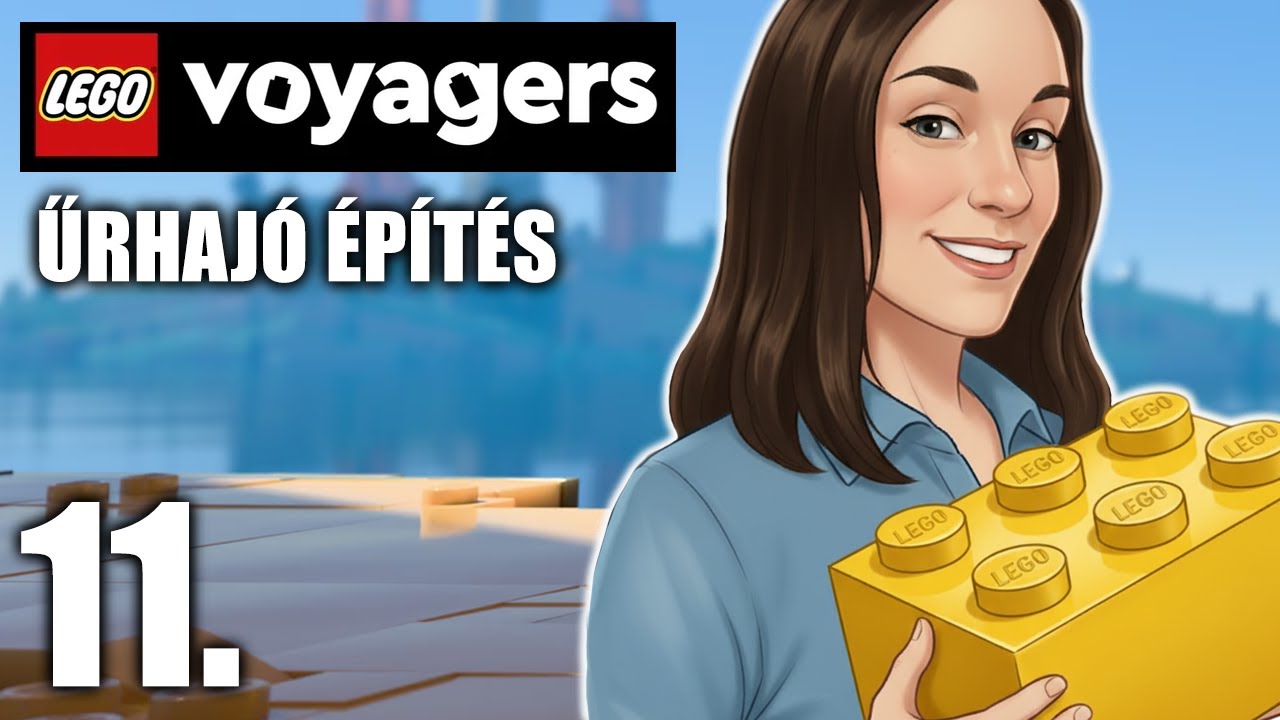 ZŰRHAJÓ ÉPÍTÉS - - Lego Voyagers Magyar Coop Végigjátszás 11.