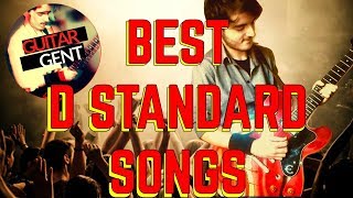 top 10 d standard songs | best riffs that will make you wanna tune your guitar down