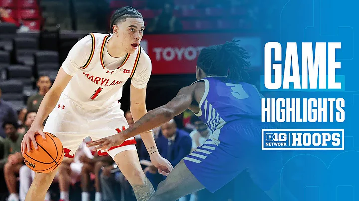 Alcorn State vs. Maryland | Highlights | Big Ten Men's Basketball | 11/11/25